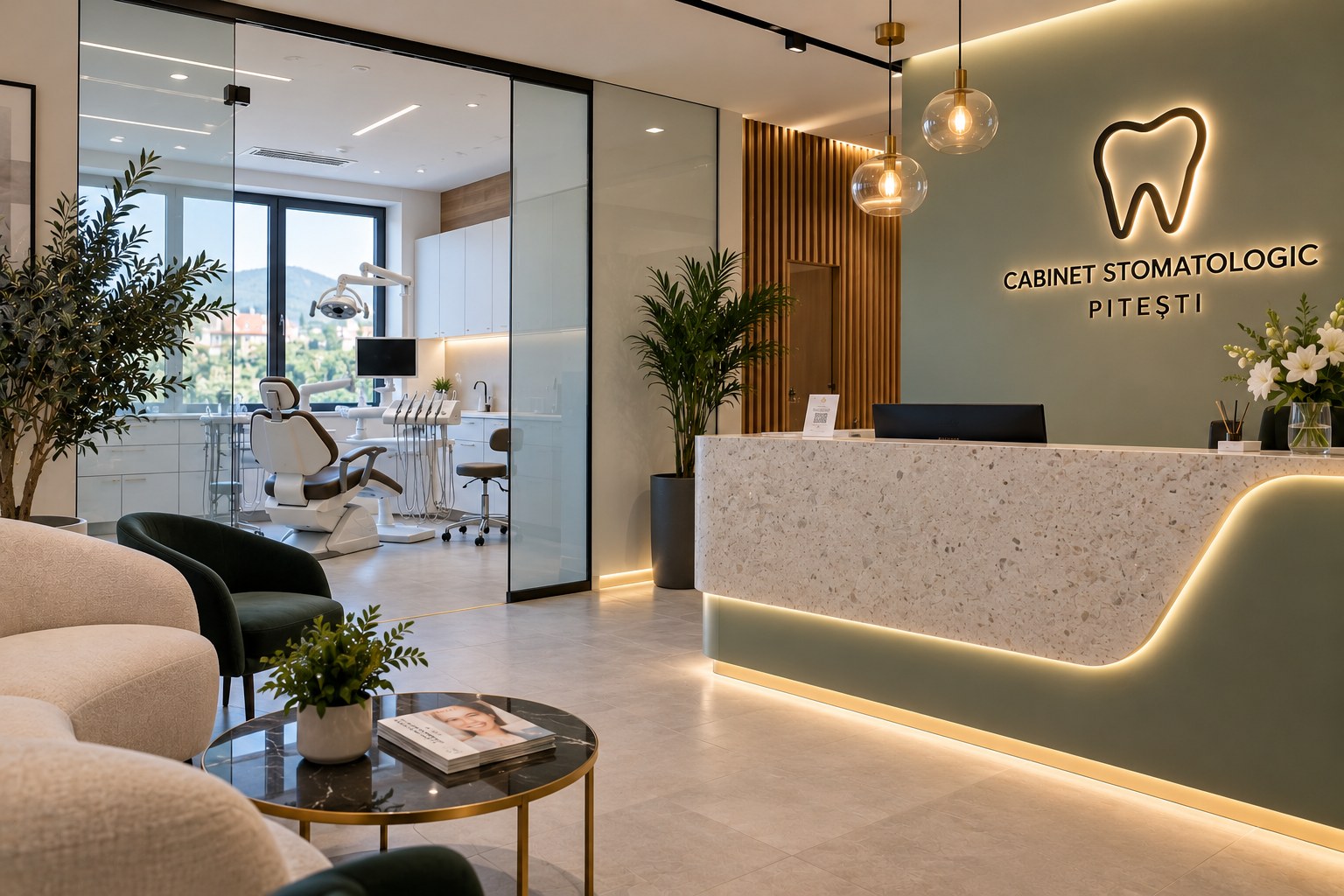 Cabinet stomatologic Pitesti, scaun dentar si echipament modern